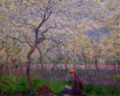 克劳德 莫奈 : An Orchard in Spring